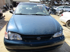 2000 TOYOTA COROLLA VE TEAL 1.8L AT Z16289